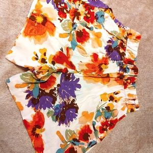 Floral Flowy Shorts